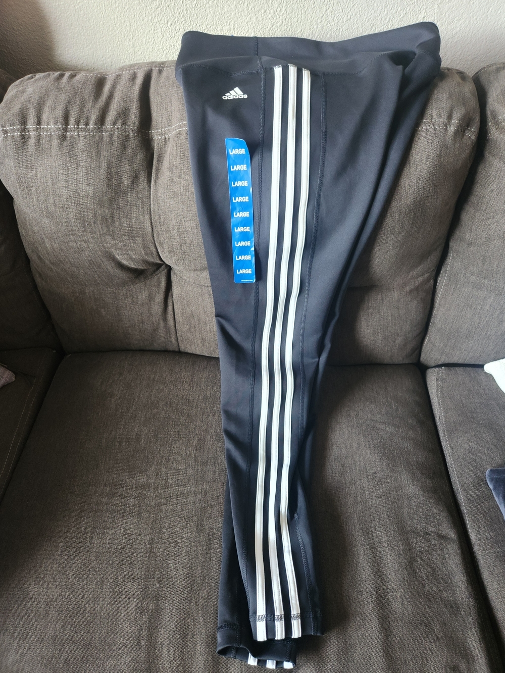 NEW!Adidas Black Track Pants